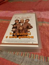 Tre uomini e una gamba vhs