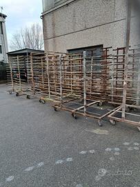 Carrelli per essiccazione