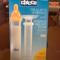 Tiralatte a Siringa in vetro