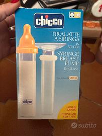 Tiralatte a Siringa in vetro