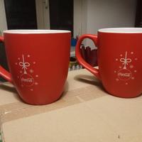 Cocacola - set di due tazze natale.