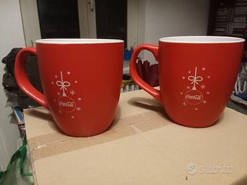 Cocacola - set di due tazze natale.