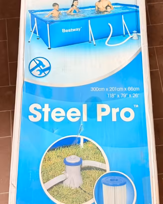Piscina steel pro bestway 300cmx201cmx66cm