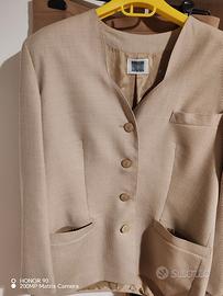 Krizia-Completo donna primaverile 46 color miele