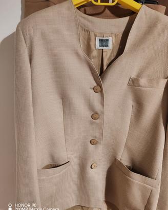 Krizia-Completo donna primaverile 46 color miele