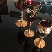 Bicchieri murano vintage