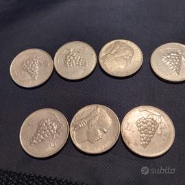 monete Italiane UVA 4 del 1949 3 del 1950