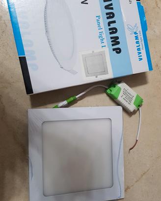 Faretto led 12w luce fredda