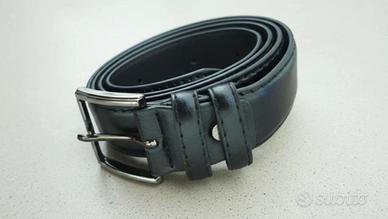 Cintura uomo / Nera / 120 cm