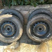 Cerchi da 15" e gomme tassellate per panda 4x4