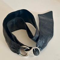 Cintura fusciacca nera Orciani 85 – Made in Italy