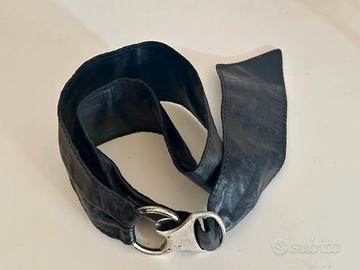 Cintura fusciacca nera Orciani 85 – Made in Italy