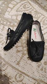 Scarpe Naturino mocassino blu tg 26
