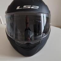casco modulare LS2 strobe II nero opaco XL