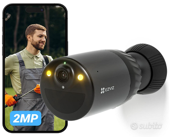 EZVIZ BC1C Telecamera WiFi Esterno Batteria 1080P,