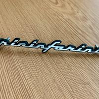 Scritta Fregio Pininfarina Fiat coupé Alfa Ferrari