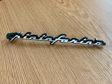 Scritta Fregio Pininfarina Fiat coupé Alfa Ferrari