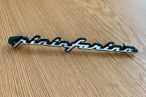 Scritta Fregio Pininfarina Fiat coupé Alfa Ferrari