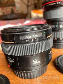 OBIETTIVO CANON 50MM 1.4  EF ULTRASONIC
