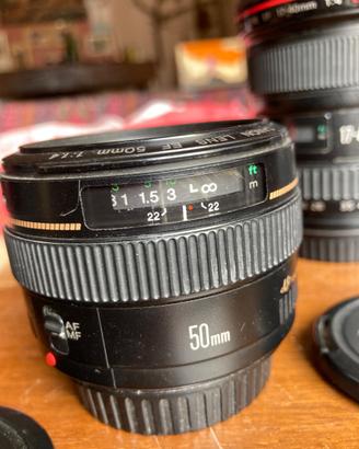 OBIETTIVO CANON 50MM 1.4  EF ULTRASONIC