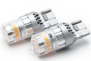 Lampadine Frecce LED T20 WY21W Arancioni CANbus