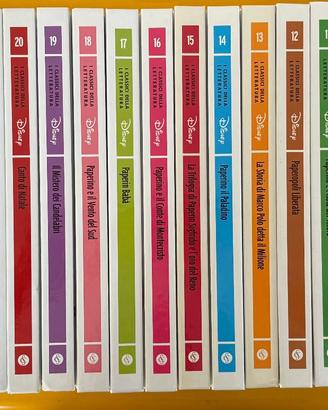 CLASSICI LETTERATURA DISNEY CORRIERE COMPLETO 1-30