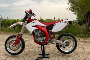 Honda crf 450 targata enduro con kit motard