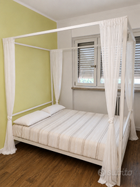 IKEA VITARNA – Letto a baldacchino completo 140×20