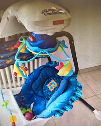 Fisher price altalena cradle swing aquarium