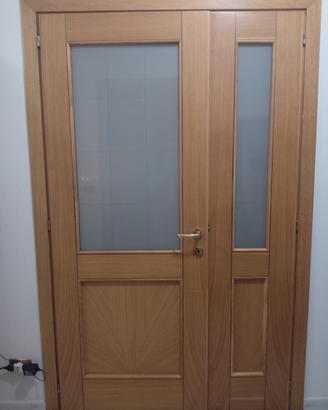 4 Porte da interni in legno 