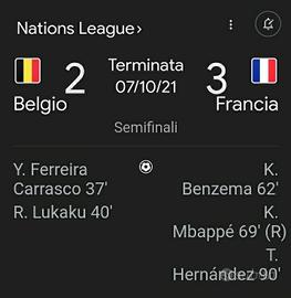 Sciarpa calcio Semifinale Nations League 