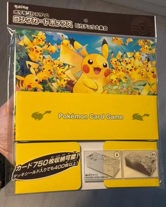Deck box Pikachu pokemon card game
