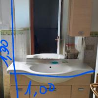 Mobile da bagno con lavabo