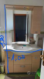 Mobile da bagno con lavabo