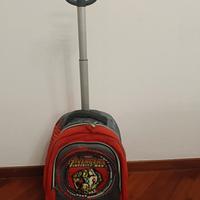trolley scuola Avenger, pista e giochi
