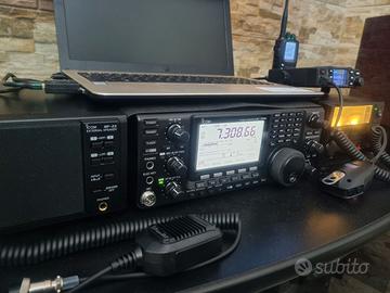 ICOM IC 7410 con FL430 (6 khz) e FL431 (3 khz)