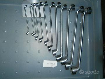 Set 12 chiavi  poligonali doppie curvate NOS