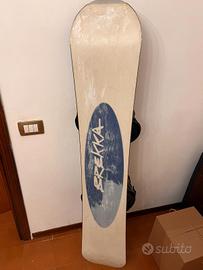 Snowboard Brekka 152 cm + Attacchi Elan
