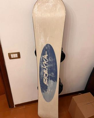 Snowboard Brekka 152 cm + Attacchi Elan