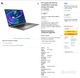 HP ZBook Power 15.6 inch G10 Mobile Workstation PC