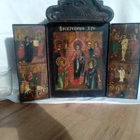 Antica icona russa XIX SECOLO
