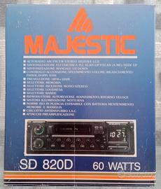 SD 820D Majestic autoradio vintage