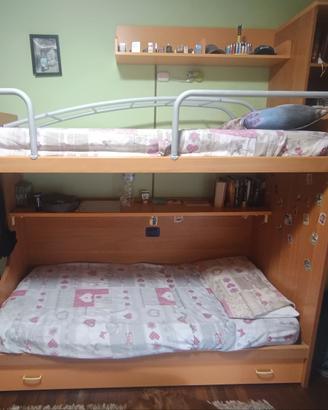Cameretta completa 3 posti letto - € 150