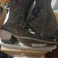 stivale texano donna camoscio 37