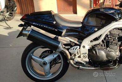 scarico alto bazooka triumph speed triple