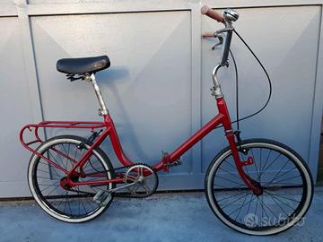 bicicletta stile Graziella pieghevole