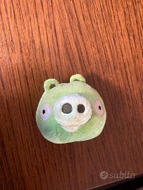 Peluche Angry Bird maiale verde buone condizioni