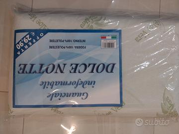 cuscino guanciale aloe vera 