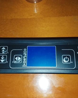 display micronova led blu