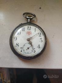 orologio da tasca in argento 